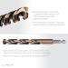 KRAFTOOL  НЕХ-1/4", d 10.0 х 133 мм, сверло по металлу для винтовёртов и шуруповертов IMPACT READY (29652-10)