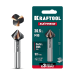 KRAFTOOL  EXTREME Со5-А, d 20.5 х 63 мм, сталь M35, U-образная спираль, для раззенковки М10, Конусный зенкер (29734-10)