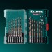 KRAFTOOL  STEP POINT, 19 шт, набор сверл по металлу для винтовёртов и шуруповертов IMPACT READY (29653-H19)