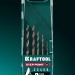 KRAFTOOL  STEP POINT, 5 шт, набор сверл по металлу для винтовёртов и шуруповертов IMPACT READY (29653-H5)
