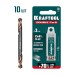 KRAFTOOL DOUBLE Сo-8 3.0 х 46 мм, сверло двухстороннее по металлу, сталь M 42 (+8%Co), класс А (29654-3.0-10)