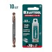KRAFTOOL DOUBLE Сo-8 3.2 х 49 мм, сверло двухстороннее по металлу, сталь M42 (+8%Co), класс А (29654-3.2-10)