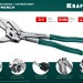 Клещи переставные-гаечный ключ Vise-Wrench, 250мм, Cr-V, max.захват-50мм, KRAFTOOL 22065