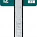 Ключ рожковый гаечный KRAFTOOL 10 x 12 мм, CR-V сталь, хромированный, 27033-10-12_z01