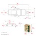KRAFTOOL Mini, 65 мм, прецизионные тиски на струбцине (32713-75)