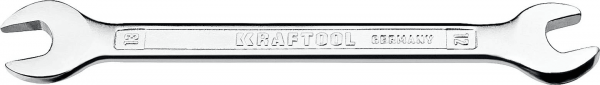 Ключ рожковый гаечный KRAFTOOL 12 x 13 мм, CR-V сталь, хромированный, 27033-12-13_z01
