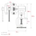 KRAFTOOL 65/38 мм, настольные тиски многофункциональные с поворотом 3D-MINI 32714-65