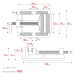 KRAFTOOL 150 мм, Станочные сверлильные тиски (32715-150)