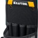 KRAFTOOL  KP-11 с быстросъёмным креплением FastClip, 11 карманов и петель, 170х360 мм, поясная сумка (38777)