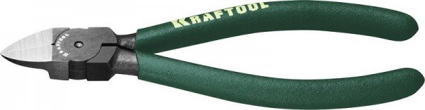 Бокорезы KRAFTOOL "KRAFT-MINI" для пластика и меди 150мм, Cr-V, обливные рукоятки, особочистый рез заподлицо,  220017-8-15