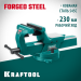 KRAFTOOL 230 мм, кованые стальные слесарные тиски FORGE 32700-230