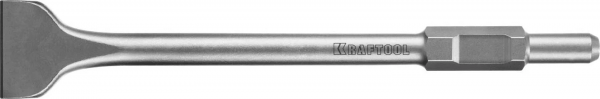 Зубило лопаточное KRAFTOOL ALLIGATOR, HEX 30, 75 х 450 мм, 29345-75-450