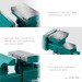 KRAFTOOL Reversible 200 мм, расход 368 мм, Слесарные тиски (32705-200)