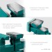 KRAFTOOL Reversible 165 мм, расход 324 мм, Слесарные тиски (32705-165)