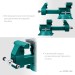 KRAFTOOL Reversible 165 мм, расход 324 мм, Слесарные тиски (32705-165)