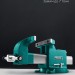 KRAFTOOL STEEL, 300 мм, стальные слесарные тиски (32701-300)