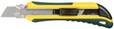 Нож с сегментированным лезвием KRAFTOOL EXPERT, автофиксация, 18 мм, 09193