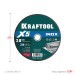 KRAFTOOL  X5 INOX 230x2.0 мм по нерж. стали отрезной диск для УШМ (36256-230-2.0)