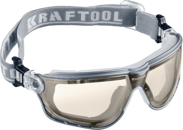 Очки KRAFTOOL SG-R защитные, прозрачные, непрямая вентиляция, поликарбонатная монолинза, 11009_z01