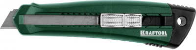 Нож с сегментированным лезвием KRAFTOOL универсальный SOLINGEN, автофиксация, 18 мм, 09195_z01