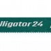 Полотно по металлу KRAFTOOL "ALLIGATOR-24" 24TPI, 300мм, Bi-Metal, 1 шт. 15942-24
