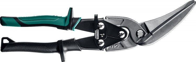 Ножницы по металлу KRAFTOOL "Alligator" правые удлинённые 280мм, Cr-Mo ...