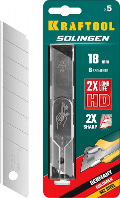 Сегментированные лезвия для ножей KRAFTOOL SG-18, 18 мм, 5 шт, 09605-18-S5_z02