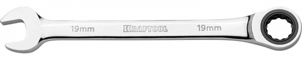 Ключ комбинированный трещоточный KRAFTOOL INDUSTRIE 27230-19_z01