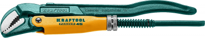 Ключ трубный KRAFTOOL PANZER-45, №0, изогнутые губки, 2735-05_z02