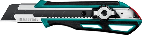 Сегментированное лезвие, двойной фиксатор, нож GRAND-25 KRAFTOOL 25 мм, 09190 PRO