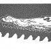 Ножовка по бетону (пила) KRAFTOOL "Alligator Beton" 700 мм, твердосплавные напайки, для пиления блоков чистого бетона, 15211-70 