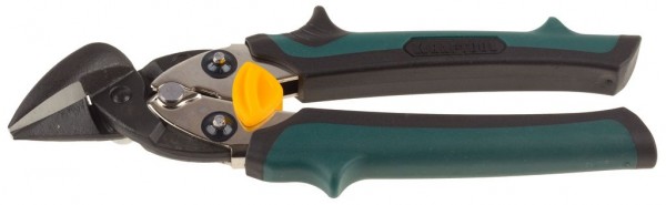 Ножницы по металлу KRAFTOOL "COMPACT" 180мм, компактные, усиленные, правые, Cr-Mo 2326-R