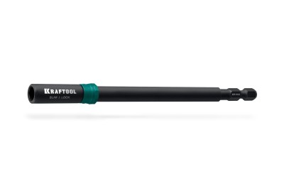 KRAFTOOL  SLIM & LOCK, 140 мм, быстросъемный ударный адаптер для шуруповертов (26783-150)