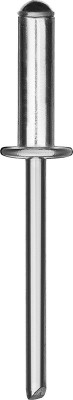 Алюминиевые заклепки KRAFTOOL Alu (Al5052), 6.4 х 30 мм, 250 шт, 311701-64-30