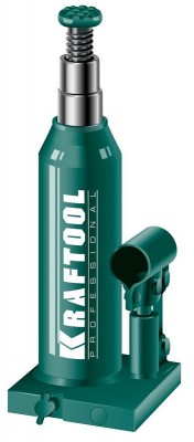 Гидравлический бутылочный домкрат двухштоковый KRAFTOOL DOUBLE RAM 43463-4