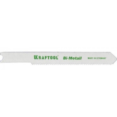 Полотна для электролобзика KRAFTOOL BI-METALL, по металлу (1,5-2 мм), US-хвост., шаг 1,2 мм, 55 мм, 2шт, 159655-1,2